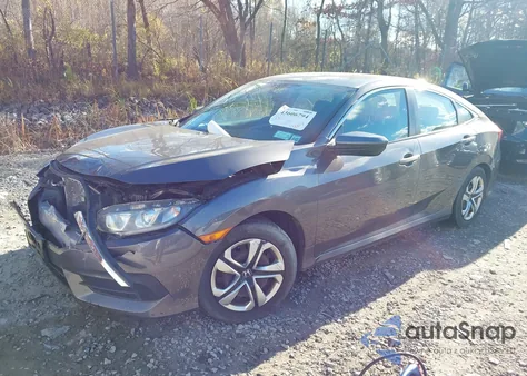 2016 Honda Civic Lx from USA, damaged, VIN 19XFC2E54GE080907